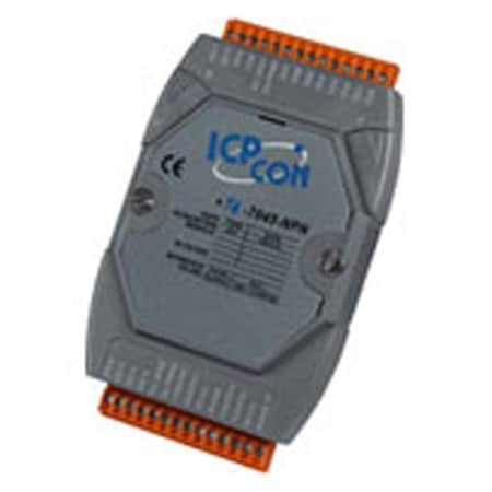 Icp Das 16-channel Sink Type Isolated Digital Output Module I-7045-NPN